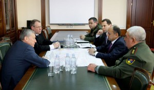 MEETING AT THE ADMINISTRATIVE COMPLEX OF THE ARM MOD