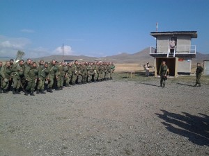 MILITARY TACTICAL EXERCISES OF SERVICEMEN