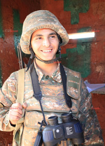 THE MOST IMPORTANT IS THE SOLDIER'S SMILE