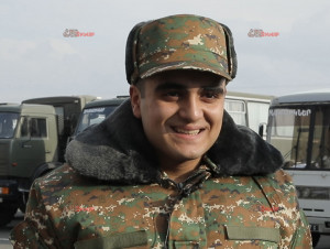 ALIK MAMOYAN BECOMES SOLDIER OF HOMELAND